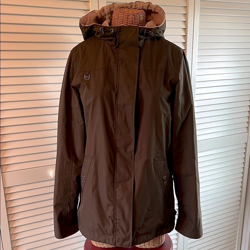 Reversable Dark Brown Utility Jacket - image 1